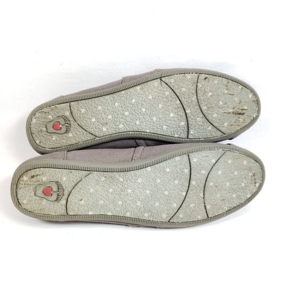 Bob's by Skechers Women's Size 10 Espadrilles Gray Canvas - Picture 8 of 8